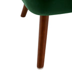 Tufted Velvet Accent Chair, Multi-Color, Single Seat