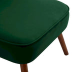Tufted Velvet Accent Chair, Multi-Color, Single Seat