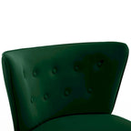Tufted Velvet Accent Chair, Multi-Color, Single Seat