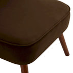 Tufted Velvet Accent Chair, Multi-Color, Single Seat