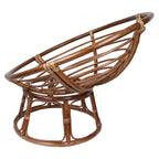 Brown Rattan Papasan Chair Frame, Single, 42"