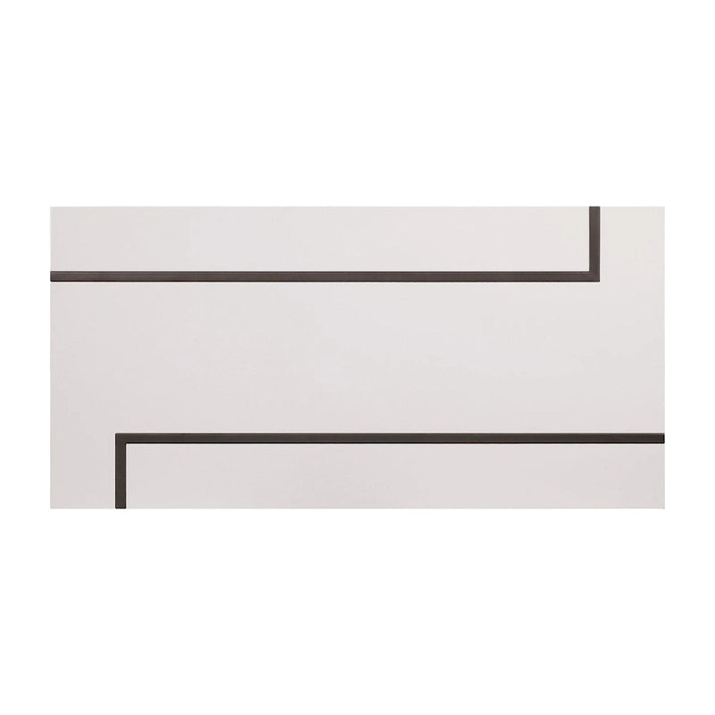 White & Gun Metal Contemporary Coffee Table for 1–2 People