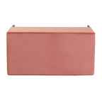 Storage Bench with Metal Legs – Green Velvet / Blush Velvet / White Boucle / Gray Woven – Seats 1