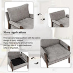 Velvet Accent Armchair – Mid-Century Modern, 5 Colors, 1-Seat