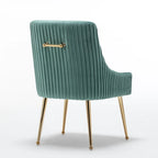 Green / Grey / Black / Navy / Beige / Orange Upholstered Accent Dining Chair, Set of 4