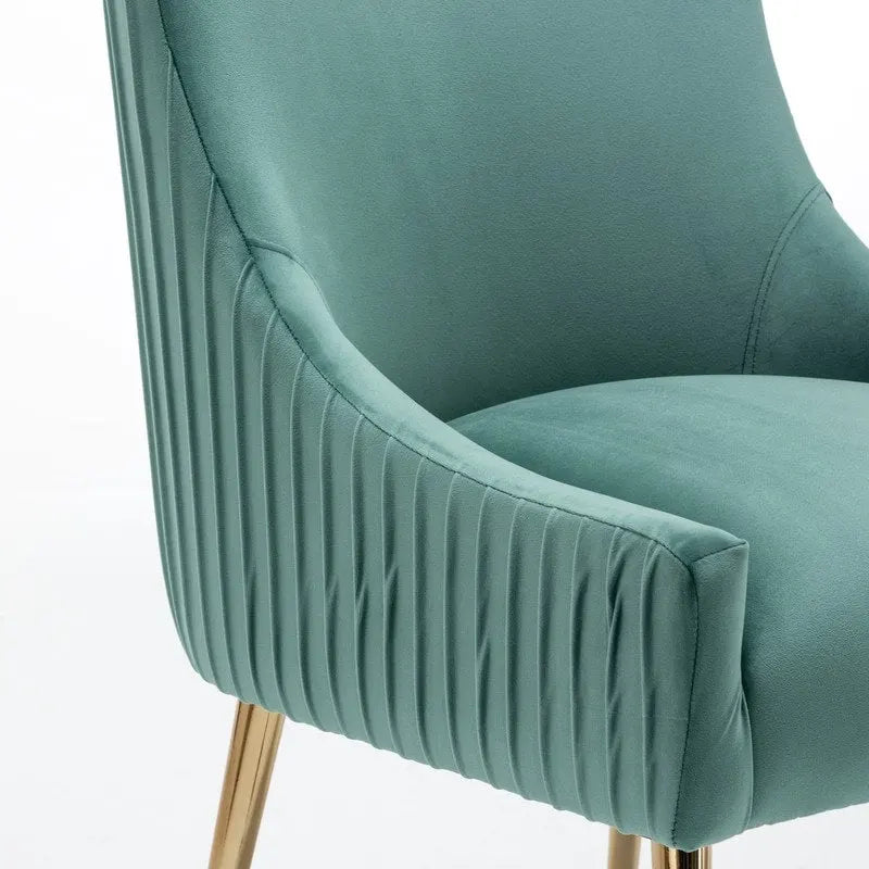 Green / Grey / Black / Navy / Beige / Orange Upholstered Accent Dining Chair, Set of 4
