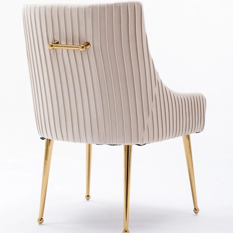 Green / Grey / Black / Navy / Beige / Orange Upholstered Accent Dining Chair, Set of 4