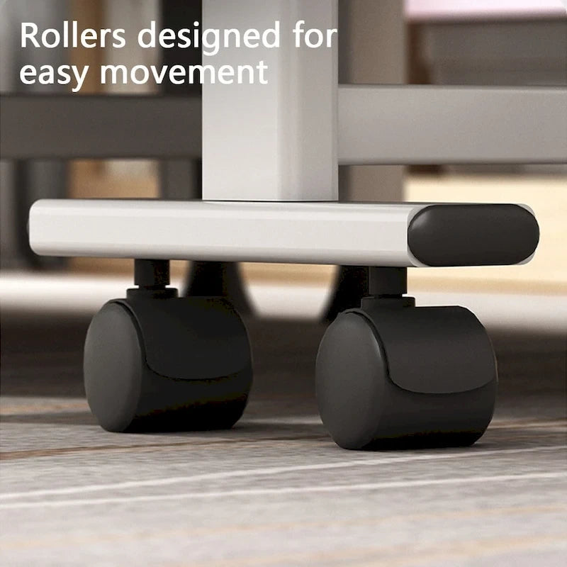 Gray Memory Foam Rollaway Folding Bed – Single, Fits 1 Person