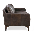 Full-Grain Italian Leather Sofa – Madagascar Cocoa / Cognac Tan / Chocolate Brown / Nightfall Blue, 3-Seater