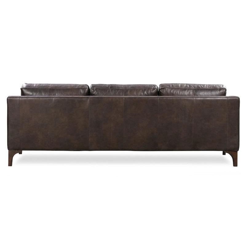 Full-Grain Italian Leather Sofa – Madagascar Cocoa / Cognac Tan / Chocolate Brown / Nightfall Blue, 3-Seater