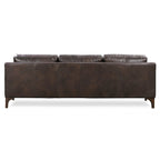 Full-Grain Italian Leather Sofa – Madagascar Cocoa / Cognac Tan / Chocolate Brown / Nightfall Blue, 3-Seater