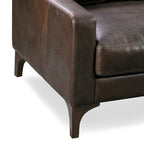 Full-Grain Italian Leather Sofa – Madagascar Cocoa / Cognac Tan / Chocolate Brown / Nightfall Blue, 3-Seater