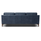 Full-Grain Italian Leather Sofa – Madagascar Cocoa / Cognac Tan / Chocolate Brown / Nightfall Blue, 3-Seater