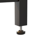 Rustic Brown / Grey Oak / Black / Walnut Dual Lift-Top Coffee Table with LED Lights & USB Ports, 2-Person